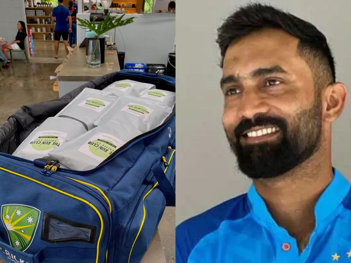 IND Vs AUS: Dinesh Karthik's Reply To Marnus Labuschagne's Coffee Filled Luggage For India Tour Goes Viral